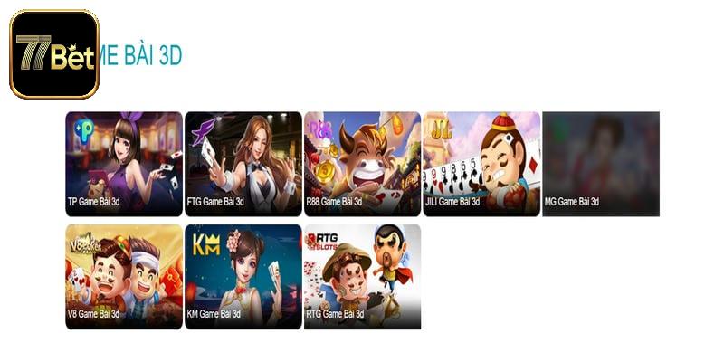 Nhiều sản phẩm cá cược chuyên nghiệp thời thượng tại 77bet