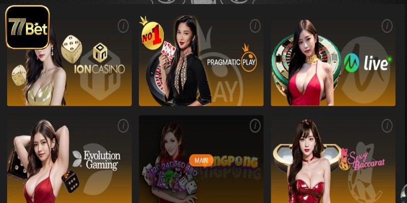 Sơ lược tại hệ thống sảnh game bài 77bet